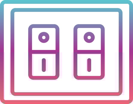 Light Switch Vector Icon