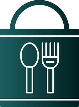 Food Pack Vector Icon Design