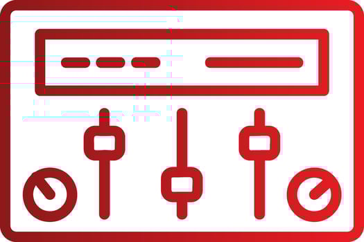 Control Panel Vector Icon