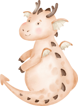 cute dragon charactor png