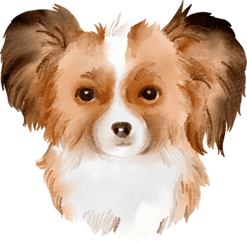 watercolor dog clip art png