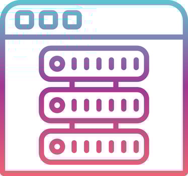 Data Vector Icon
