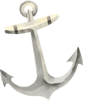watercolor anchor clip art png