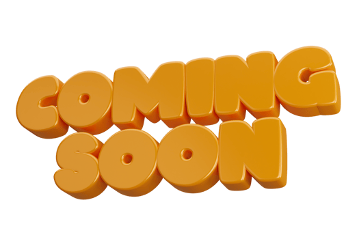 coming soon 3d word text png