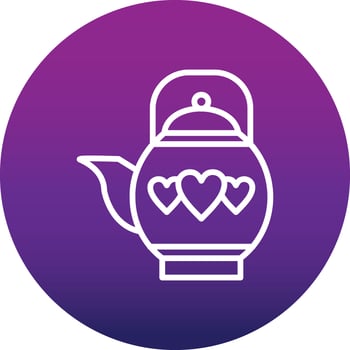Teapot Vector Icon