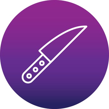 Cutting Knife Vector Icon