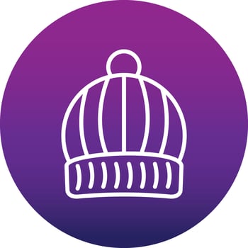 Wool Hat Vector Icon