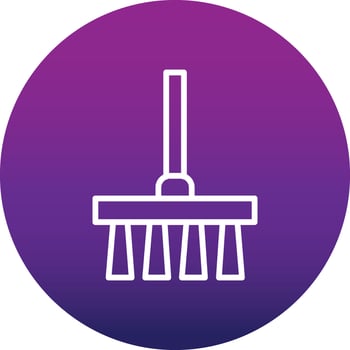 Cleaning Brush Vector Icon