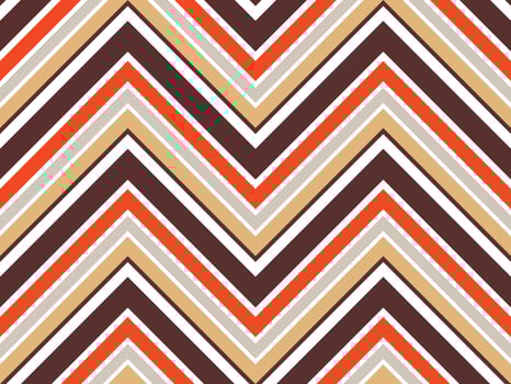 Modern Zigzag chevron pattern Vector background retro vintage design