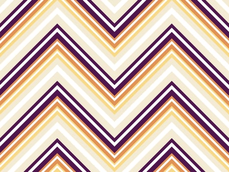 Abstract Zigzag chevron pattern geometric background for wallpaper, gift paper, fabric print, furniture. Zigzag print. Unusual painted ornament from brush strokes. vector