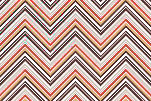 Retro Zigzag chevron pattern geometric background for wallpaper, gift paper, fabric print, furniture. Zigzag print. Unusual painted ornament from brush strokes. vector