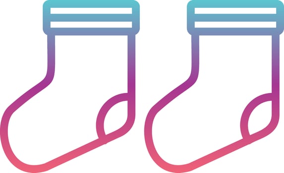 Socks Vector Icon