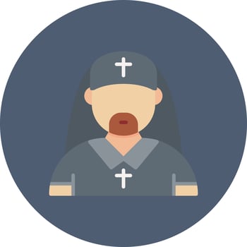 Orthodox Creative Icon Design vector