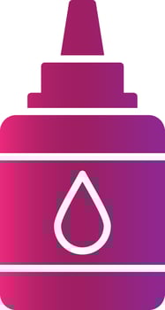 Glue Creative Icon Design vector