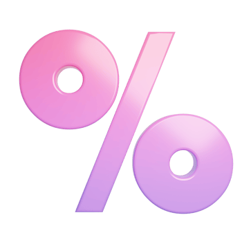 3D sale promotion icon png