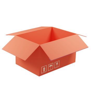 3D box shipping sale promotion png