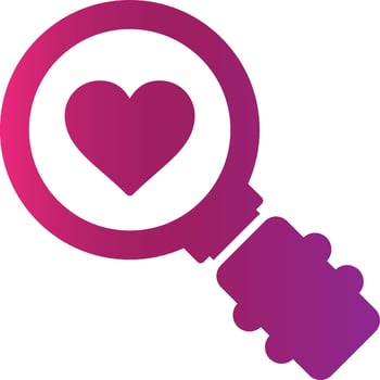 Search Creative Icon Design vector