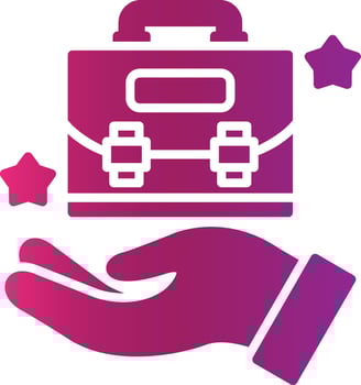 Job Opportunities Creative Icon Design vector