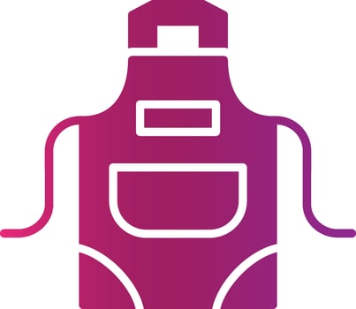 Apron Creative Icon Design vector