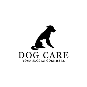 DOG Care, Pet lovers logo inspirations, lovely pet logo brands, logo for your animal care center vector
