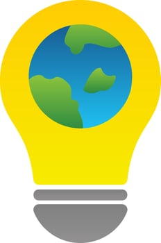 Earth Hour Vector Icon Design
