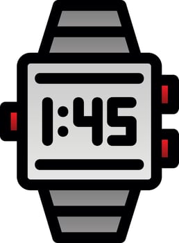 Smartwatch Vector Icon Design