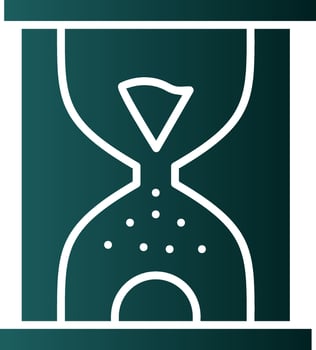 Hourglass Vector Icon Design