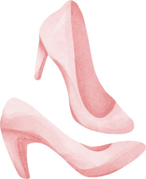 watercolor high heels png