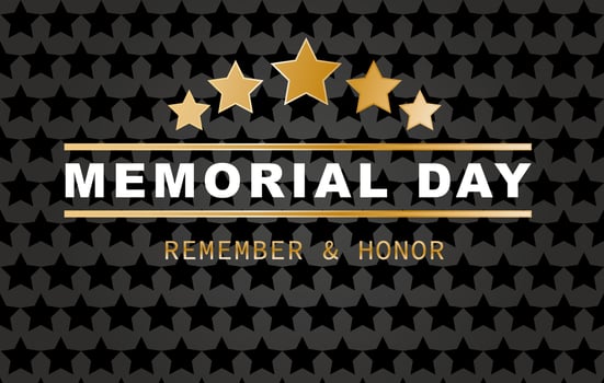 Happy Memorial Day banner1 vector