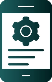 App Development Vector Icon Design
