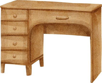 watercolor furniture clip art png