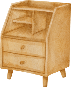 watercolor furniture clip art png