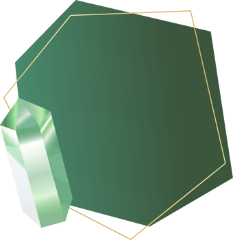 emerald, green crystal and gem border label png