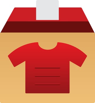 Clothes Donation Vector Icon Design