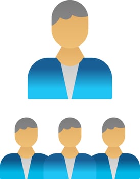 Teamwork Vector Icon Design