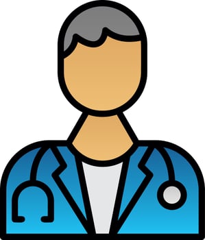 Medical Assistance Vector Icon Design
