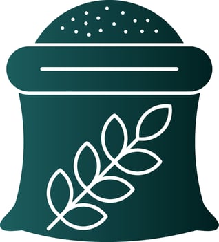 Wheat Sack Vector Icon Design