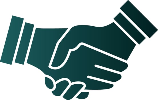 Handshake Vector Icon Design