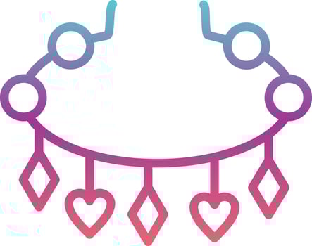 Necklaces Vector Icon