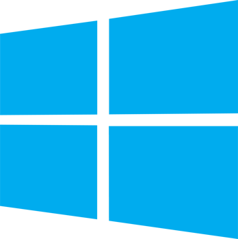 Windows OS logo. Top operating system signs. png