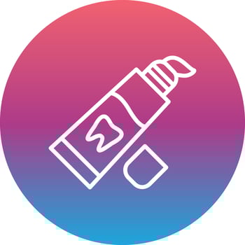 Toothpaste Vector Icon