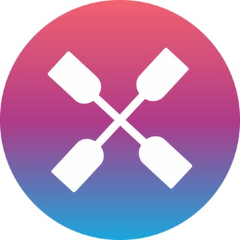 Paddle Vector Icon
