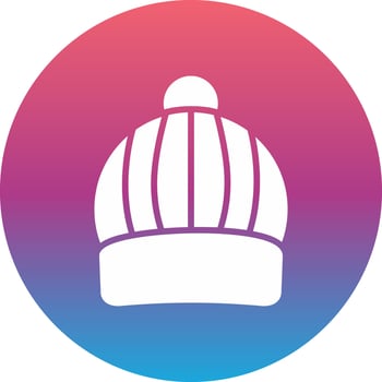 Wool Hat Vector Icon
