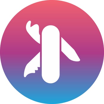 Swiss Army Knife Vector Icon