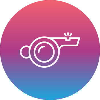 Whistle Vector Icon