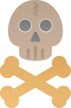 Skull Vector Icon Design