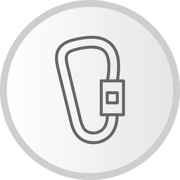 Carabiner Vector Icon