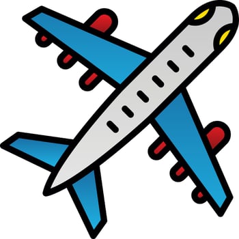 Plane Vector Icon Design