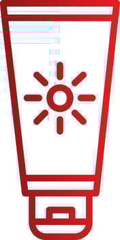 Sunscreen Vector Icon