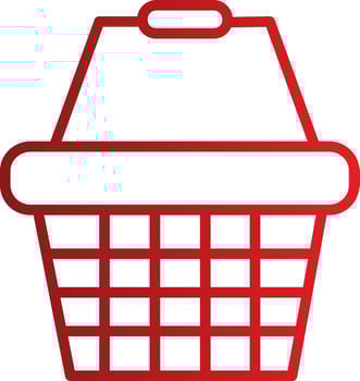 Shopping Basket Vector Icon